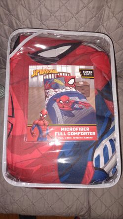 Full Spiderman Comforter $35