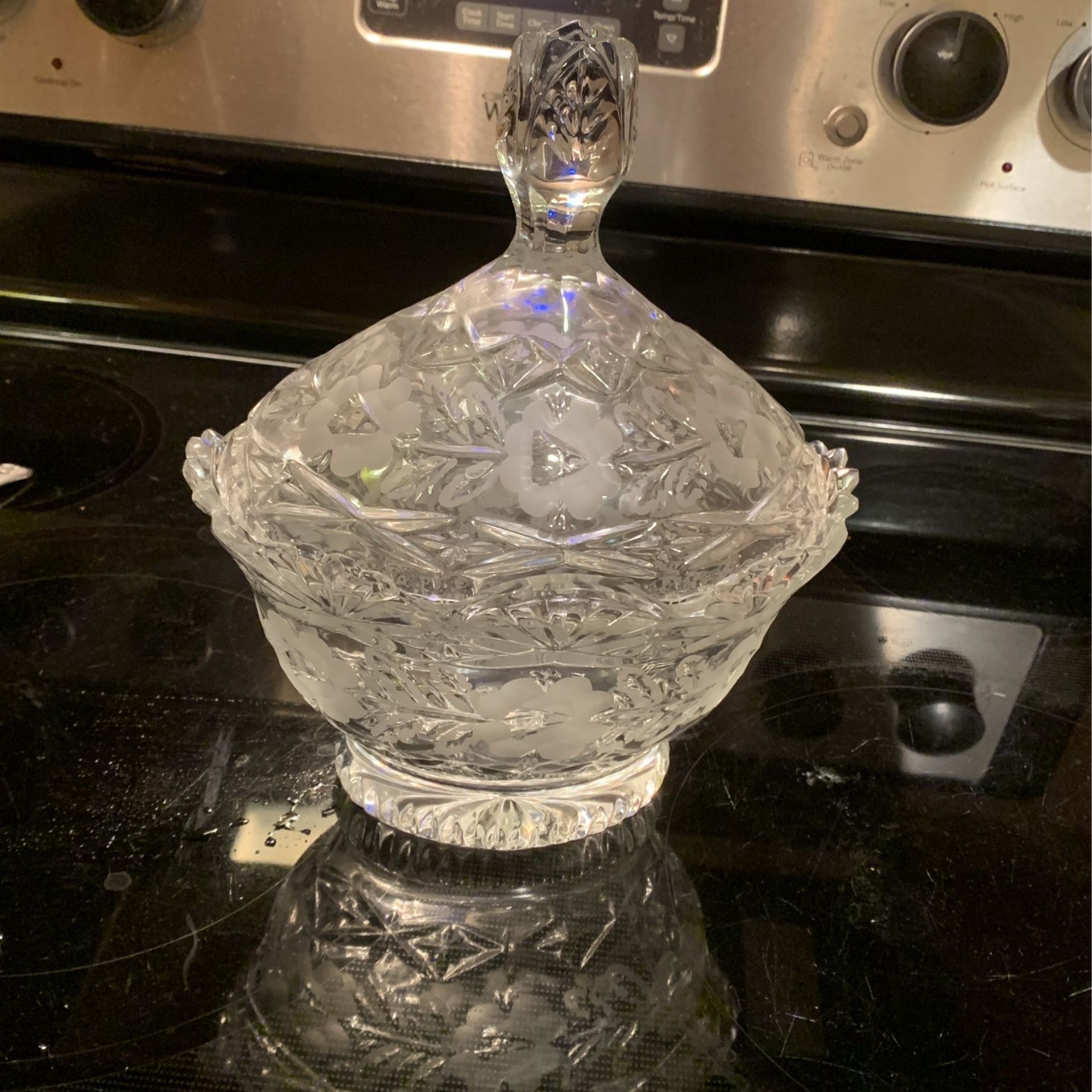 Crystal Candy Dish 