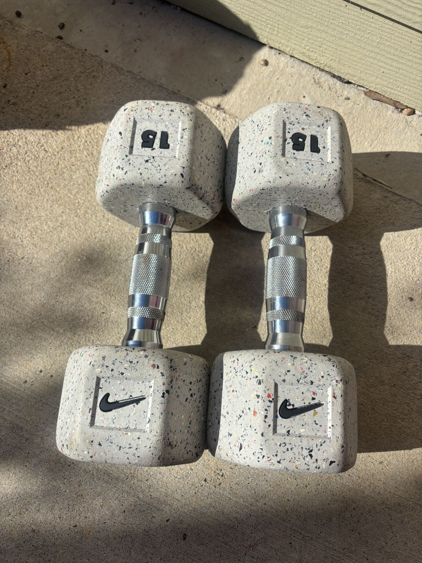 15 pound dumbbells 