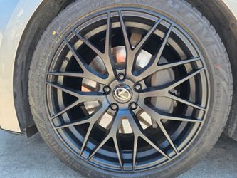 19"new Staggerd Wheels & New Tires For LEXUS IS350 2023-up