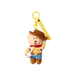 Woody Bearista Keychain from Starbucks