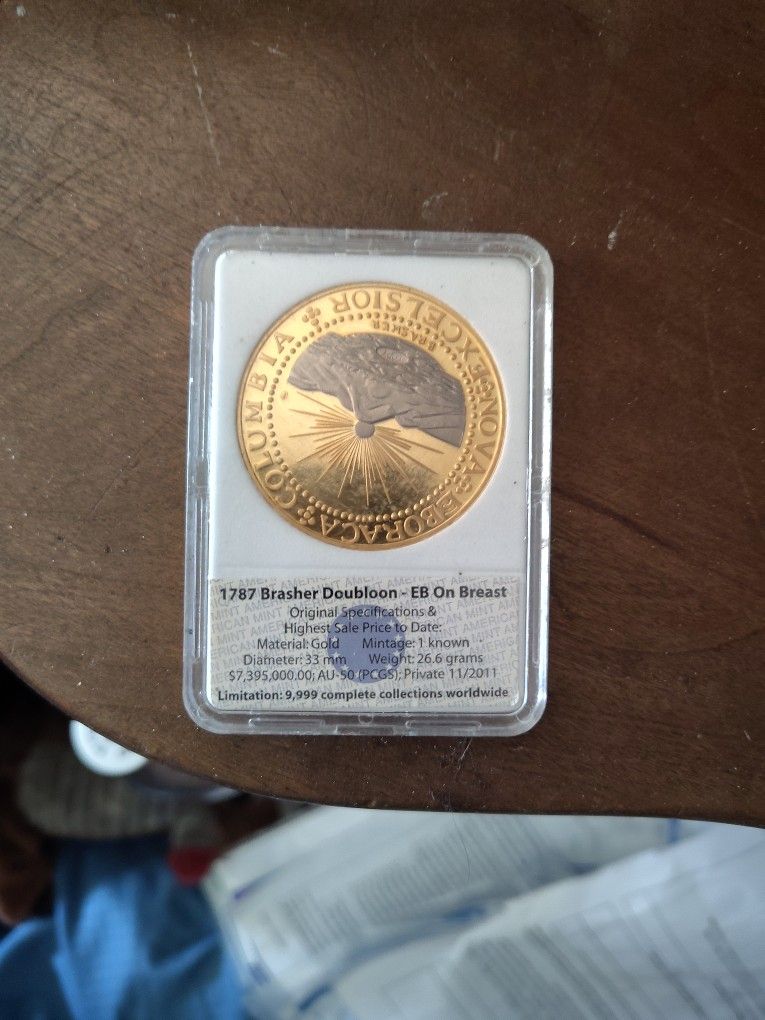 1787 Brasher Doubloon