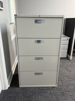 HON 30-Inch 4-Drawer Filing Cabinet – Heavy Duty