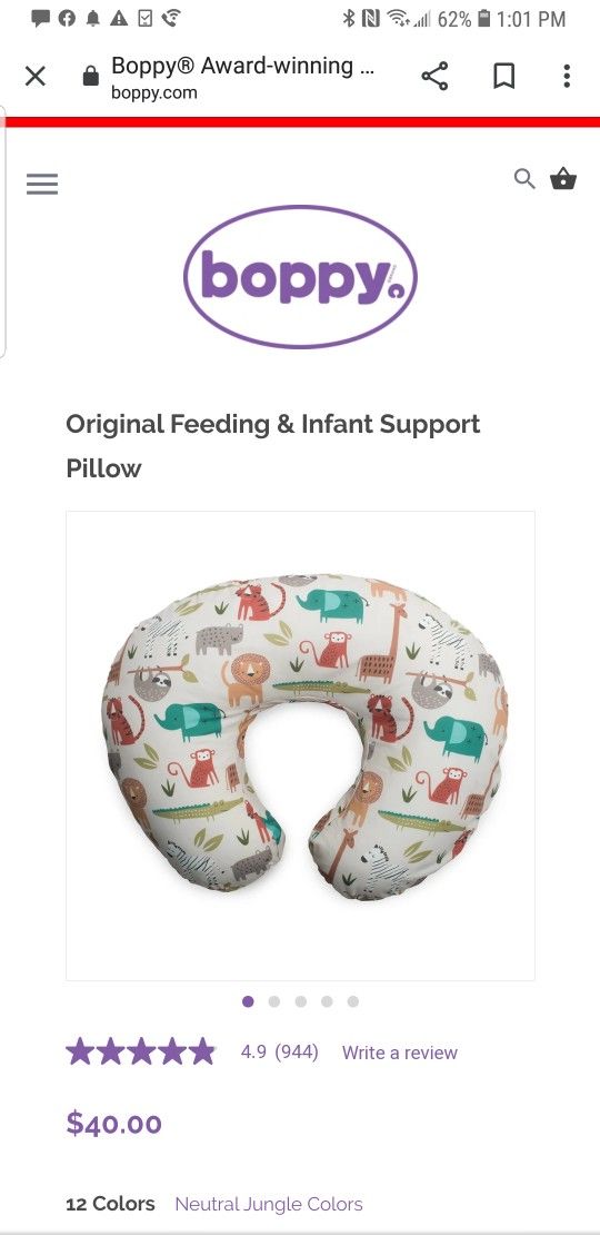 Boppy Pillow