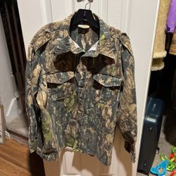 Camo Button Down Shirt