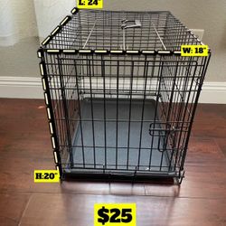 Small 24” L  Dog Kennel