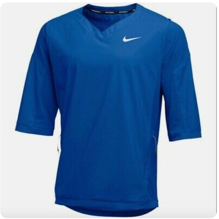 Nike Men's Baseball Team Hot Jacket Shirt - Large 