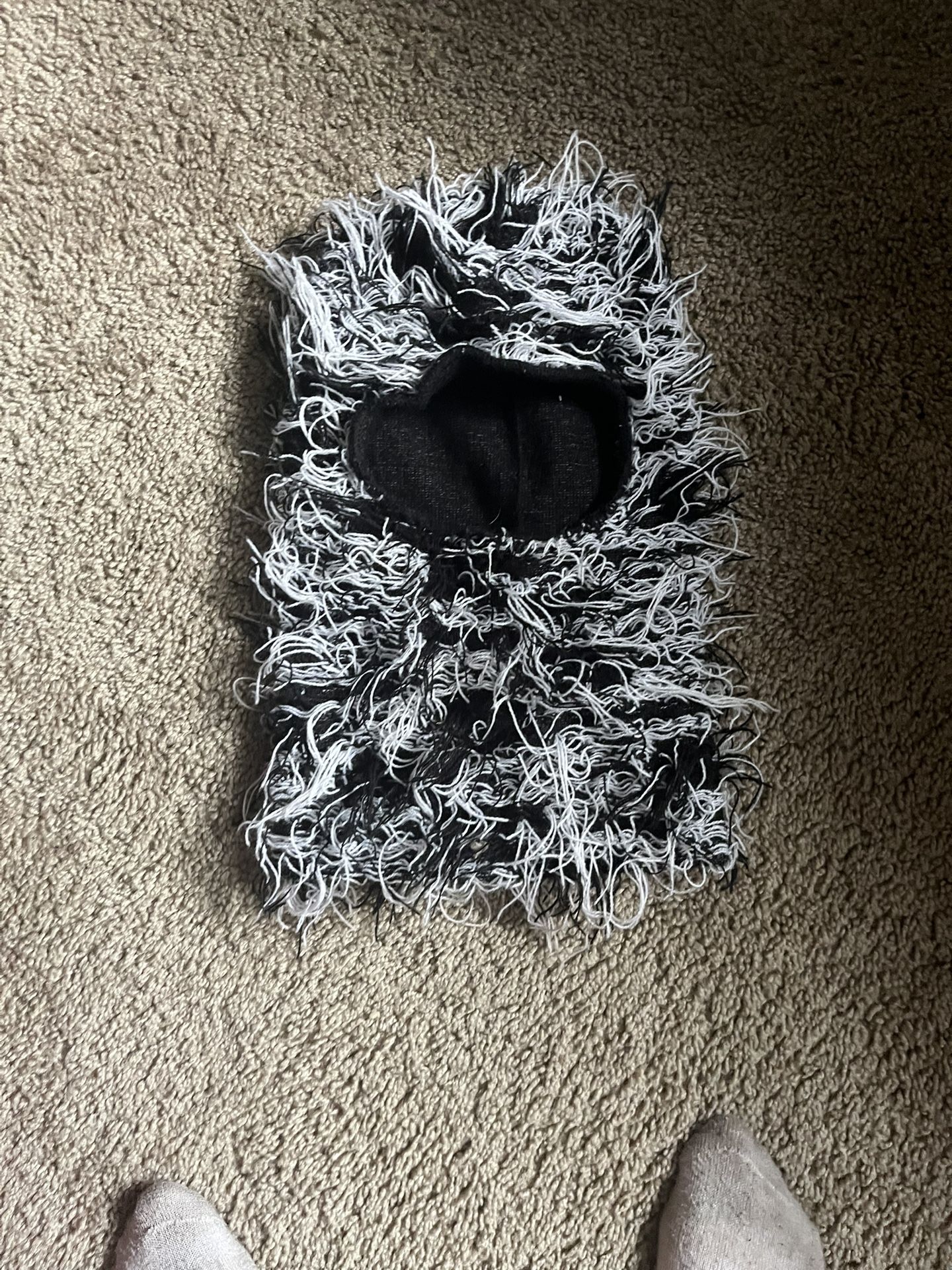 Black And White Balaclava