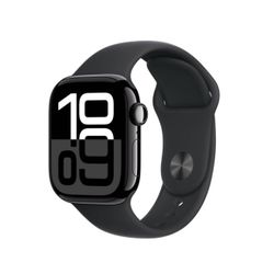 Apple Watch series 10-black, 42mm, w/ charger cord.