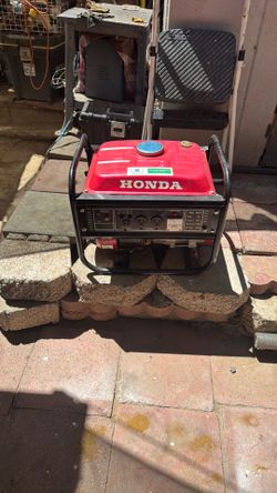 Generador de luz portátil. Honda 1500 watts   Trabajando $250 firme
