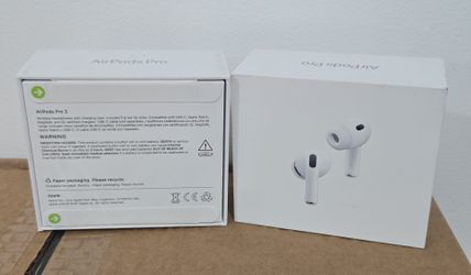 Available Airpods pro 3 New