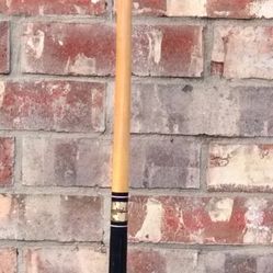 vintage Thread Wrapped 2 Piece Billiard Pool Cue Stick