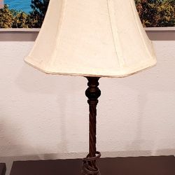 Vintage Style Buffet Lamp Bronze Finished Base