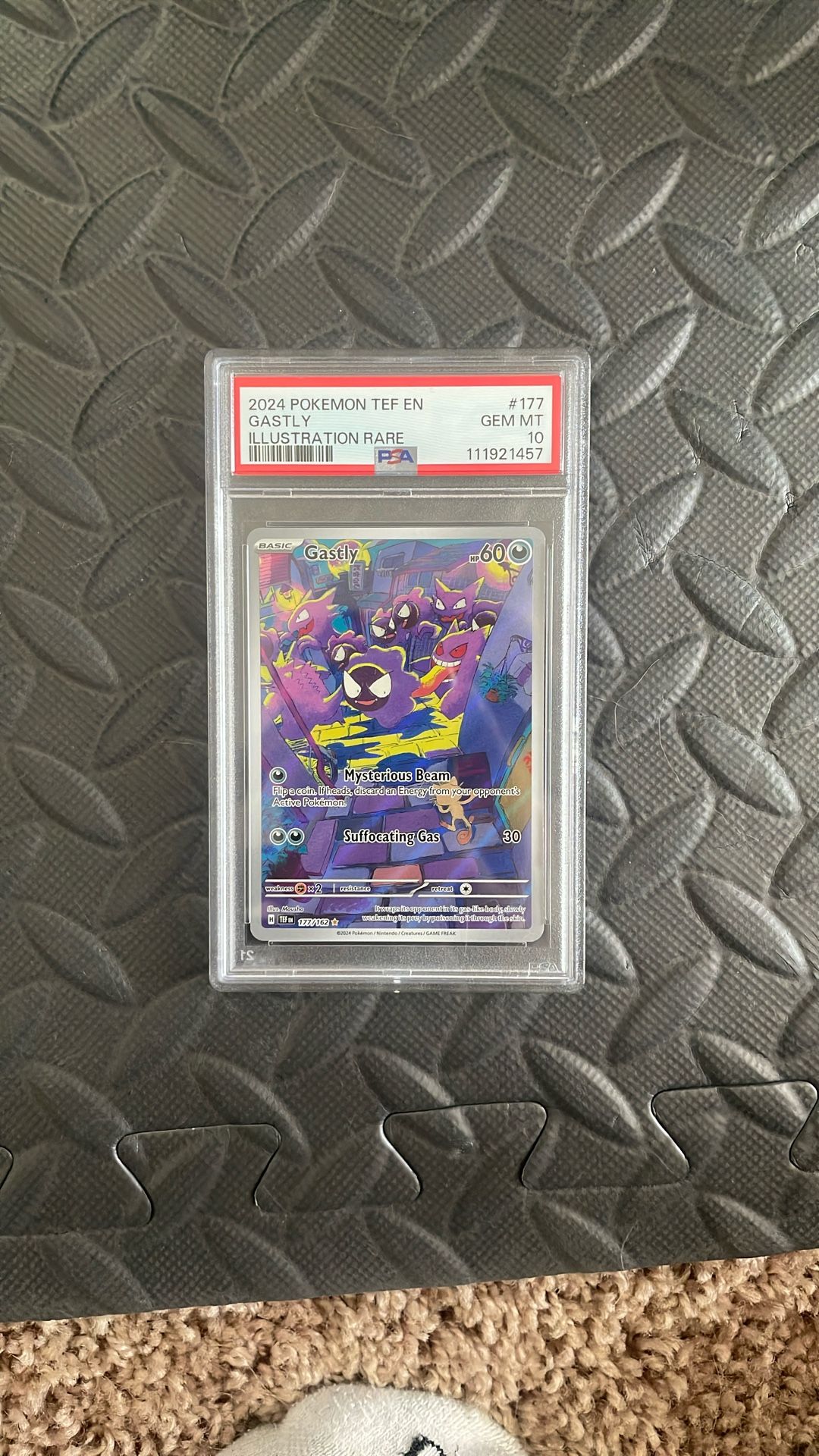 Gastly Illustration Rare PSA 10 For Trade Only