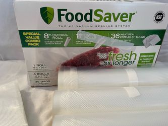Food saver vacuum sealing bags