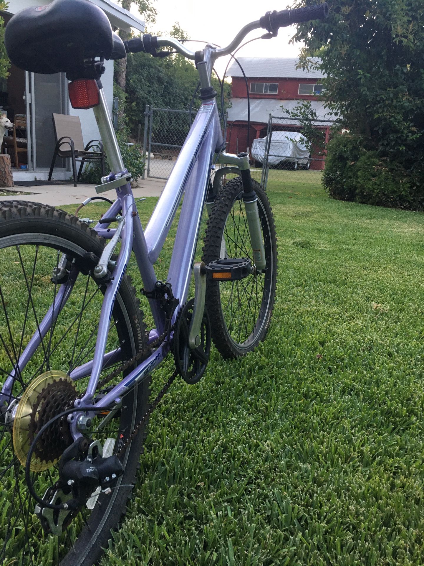 schwinn traverse shaped tubing bike