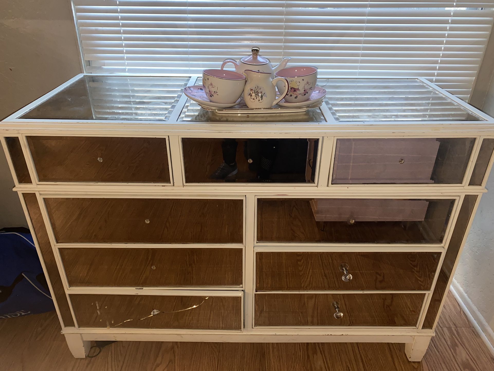 Mirrored Furniture Drawer