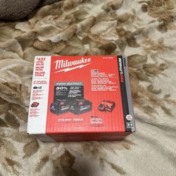 Milwaukee 6.0 Battery And Charger 