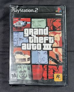 PlayStation 2(PS2) Grand Theft Auto 3(GTA) SEALED Game