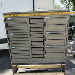 Adrian Steel Heavy Duty Cargo Van Tool Storage Cabinet