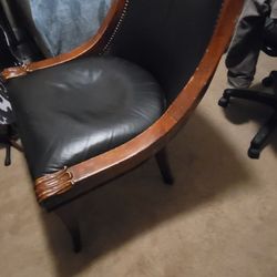 Leather Desk Chair $50 OBO