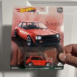 Toyota Starlet Hot Wheel 