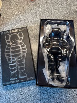 Kaws What Party Black