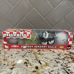 HELLO KITTY & FRIENDS SQUISHY SENSORY BALL SET