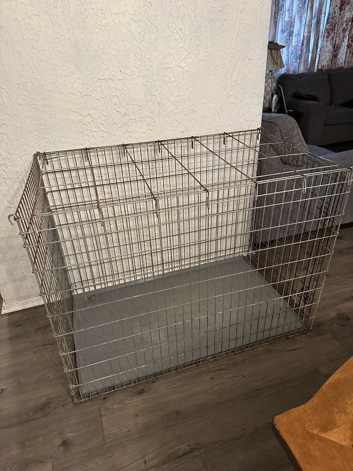 Large Dog Kennel 29.5” w x 48.5”l x 36”h