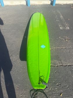 Longboard Michel Junod Surfboard 9’4 x 22’ 3/4 x 3 1/8 the Green Magic
