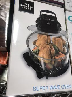 New Sharper Image Super Wave Countertop Oven