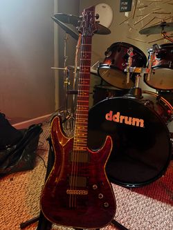 Schecter Diamond Series Hellraiser C-1 – Black Cherry – Excellent Condition