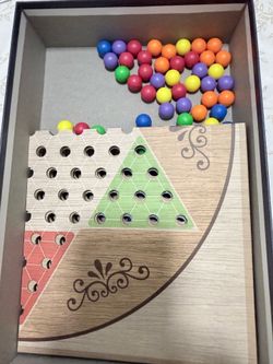 Chinese checkers board game