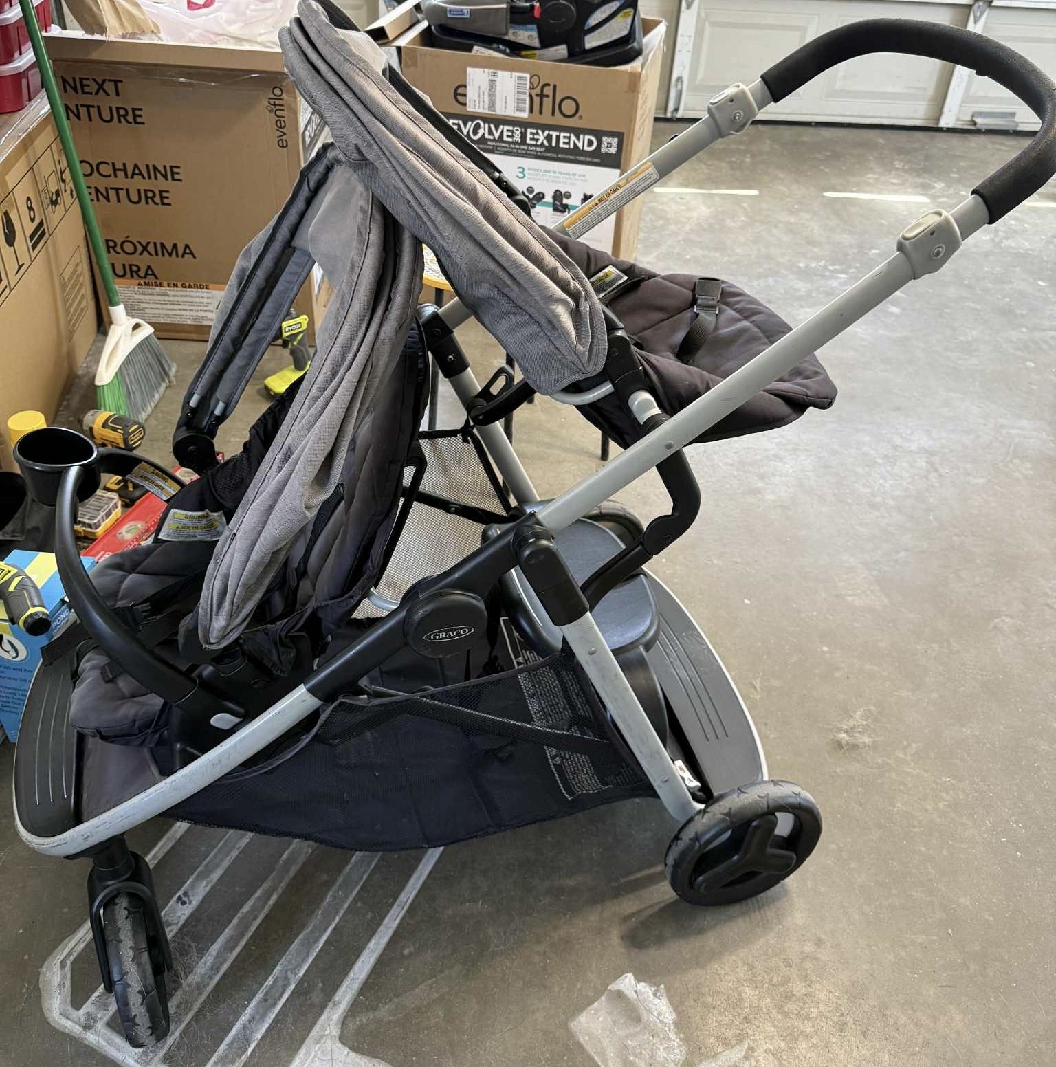 GRACO Ready2Grow LX 2.0 Double Stroller