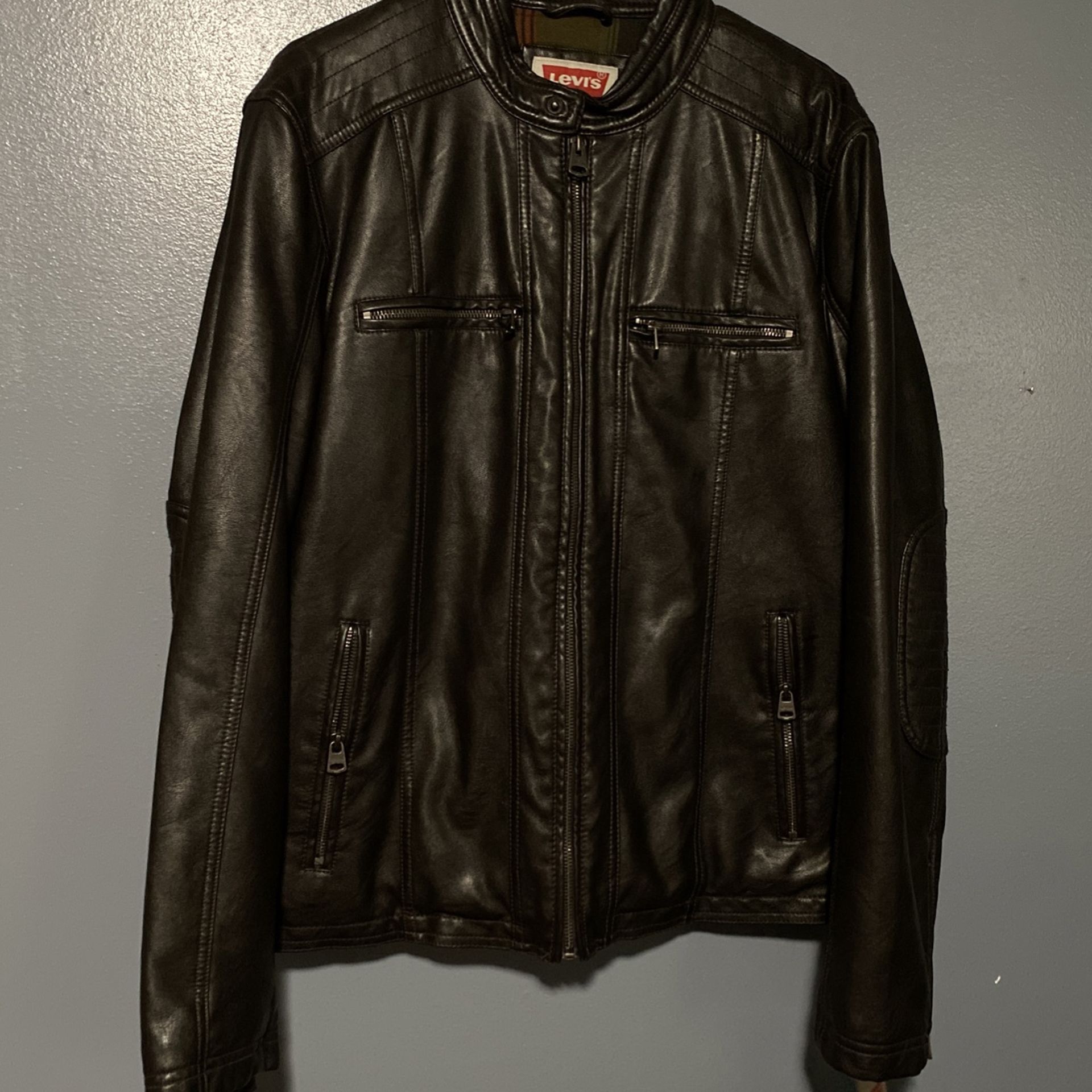 Men’s Levi Leather Jacket
