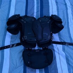 Youth Small Xenith Shoulder Pads Flyte 2 With Battle Backplate