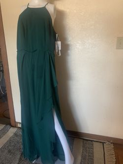 Green Bridal Dress Size 18