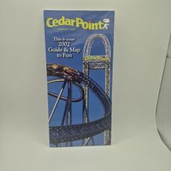Cedar Point Sandusky, Ohio 2002 Guide and Map to Fun Cedar Fair 2002