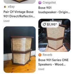 Rare Bose Vintage 901s $$$$$