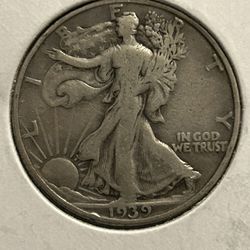 1939 - s Walking Liberty Half Dollar