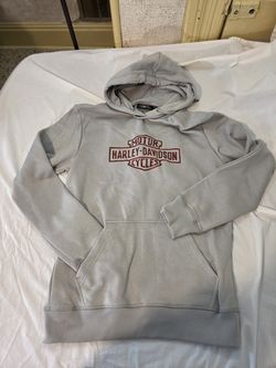 Harley-Davidson Gray Pullover Hoodie – Men's Medium