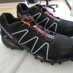 Salomon Black Speedcross 3 Trail-Running Shoe 12s