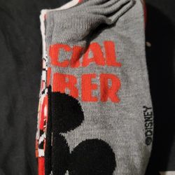 Mickey Mouse Socks 6 Pairs $6.00 For All