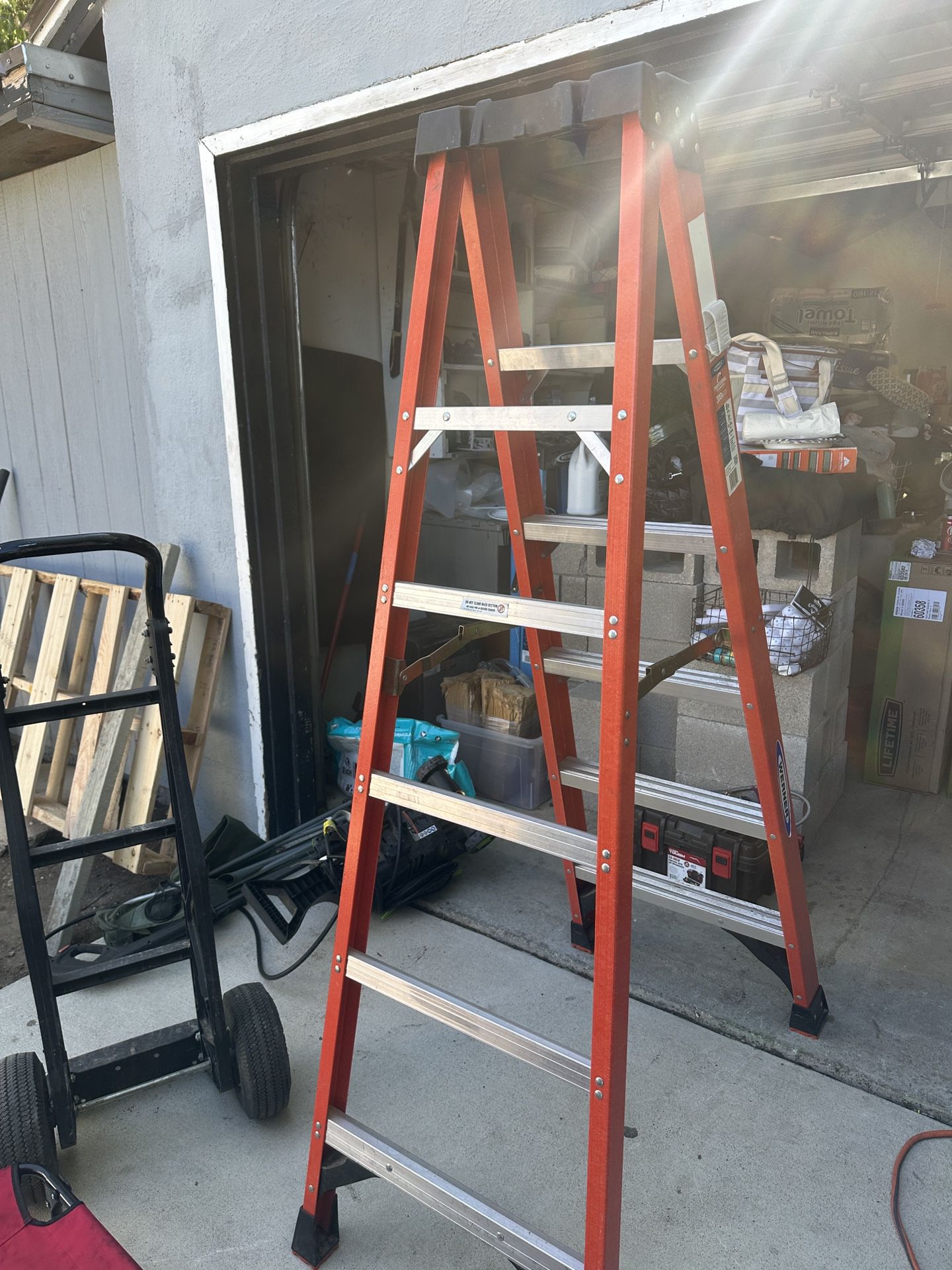 6ft Ladder 300lbs Capacity 