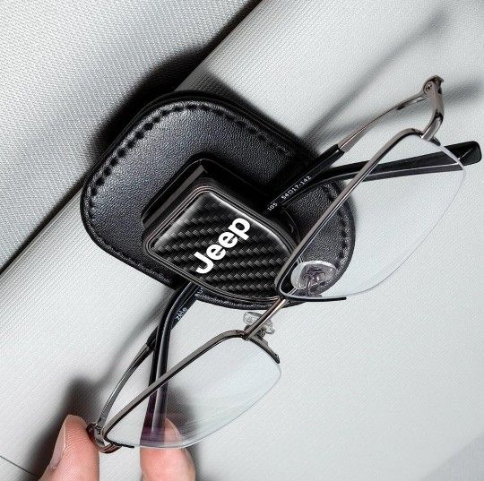 Jeep Sunglasses Holder for Car Visor