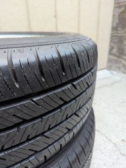 ALUMINUM RIMS WITH TIRES