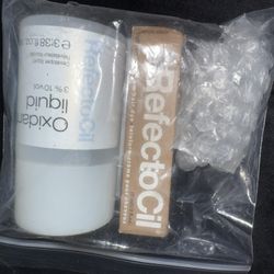 RefectoCil Hair Tinting Kit Includes Cream Hair Dye + Liquid Oxidant 3% + Mixing Brush & Mixing Dish