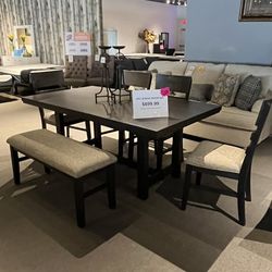 Table 4 Chairs And Bench