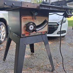 Craftsman 10 Inch Tablesaw