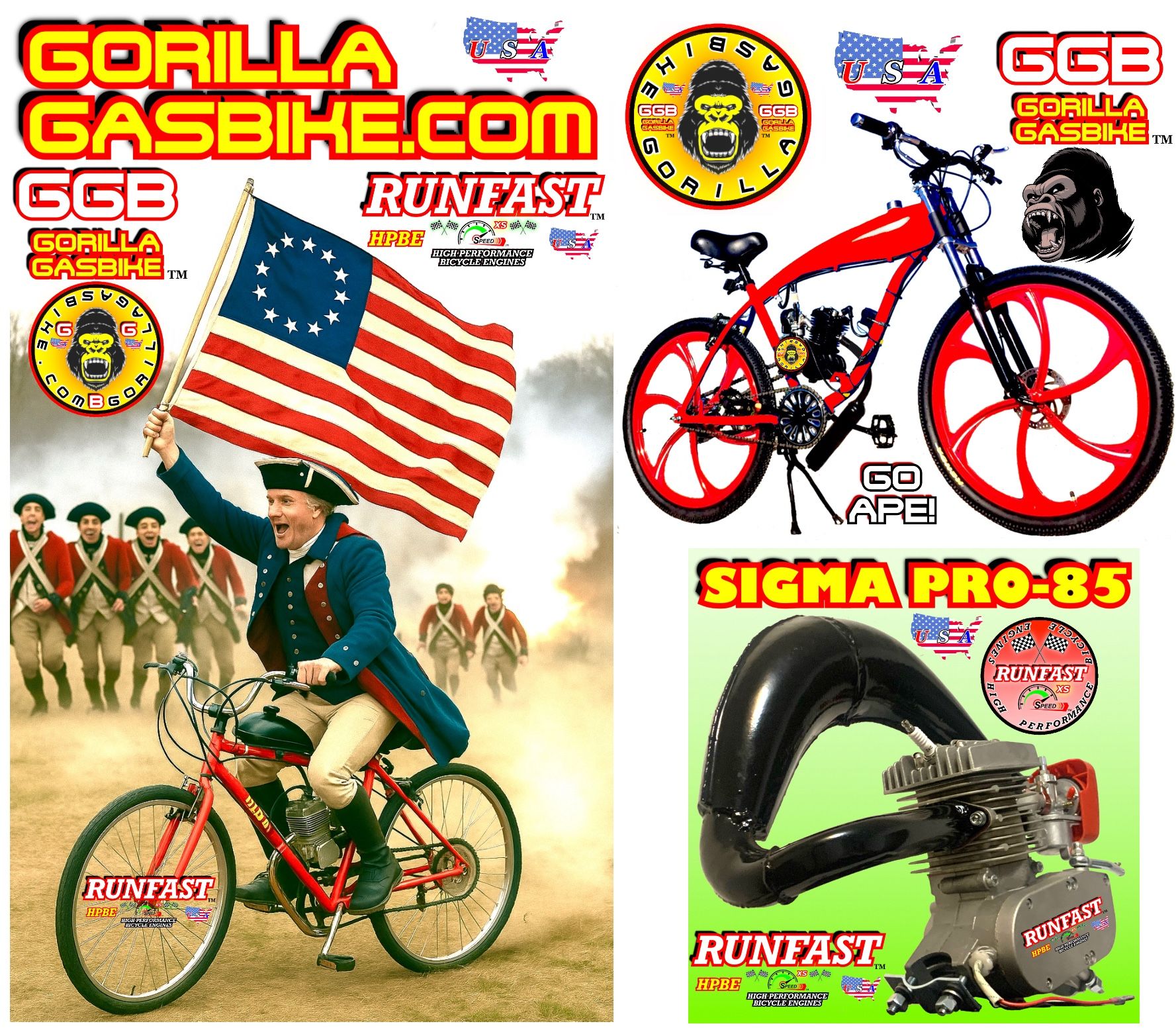 https://offerup.com/redirect/?o=R09SSUxMQUdBU0JJS0UuQ09N High powered motorized bike parts, engines, bicycles and much more